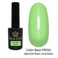Цветная база Color Base FRESH (салатовая) 12 мл.  Moltini 