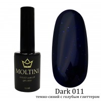 Гель-лак Moltini Dark 011, 12 ml
