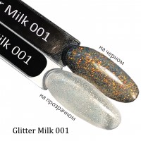 Гель-лак Moltini GLITTER MILK 001, 12 ml