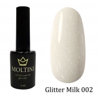 Гель-лак Moltini GLITTER MILK 002, 12 ml