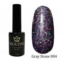 Гель-лак Moltini Gray Stone 004, 12 ml