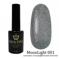 Гель-лак Moltini голографический Moonlight 001, 12 мл