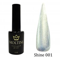 Гель-лак Moltini Shine 001, 12 ml