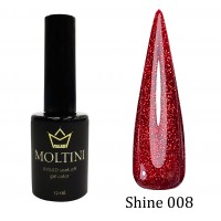 Гель-лак Moltini Shine 008, 12 ml