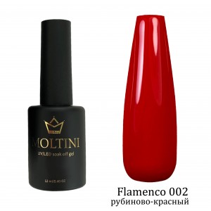 Гель-лак Moltini  Flamenco 002, 12 ml