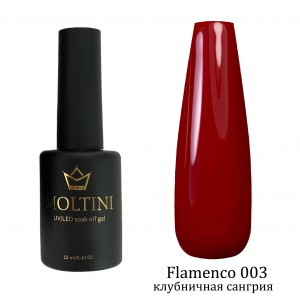 Гель-лак Moltini  Flamenco 003, 12 ml