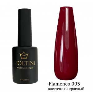 Гель-лак Moltini  Flamenco 005, 12 ml