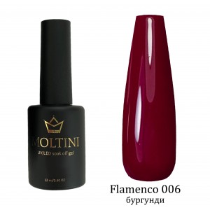 Гель-лак Moltini  Flamenco 006, 12 ml