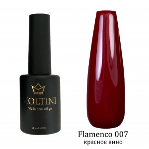 Гель-лак Moltini  Flamenco 007, 12 ml