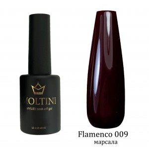 Гель-лак Moltini  Flamenco 009, 12 ml