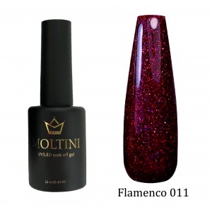 Гель-лак Moltini  Flamenco 011, 12 ml