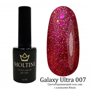 Гель-лак Moltini Galaxy Ultra 007,  12 ml