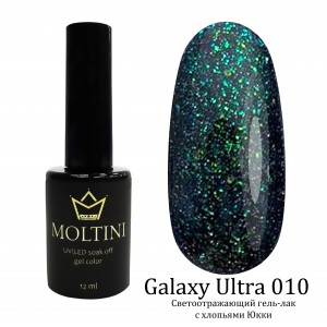 Гель-лак Moltini Galaxy Ultra 010,  12 ml