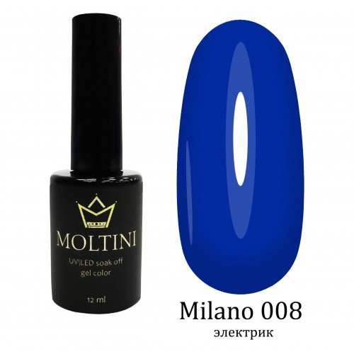 Гель-лак Moltini Milano 008, 12 ml