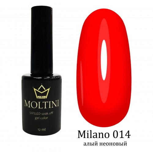 Гель-лак Moltini Milano 014, 12 ml