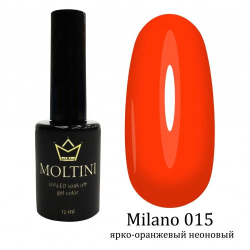 Гель-лак Moltini Milano 015, 12 ml
