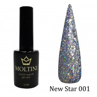 Гель-лак Moltini New Star 001, 12 ml