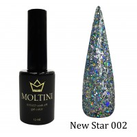 Гель-лак Moltini New Star 002, 12 ml