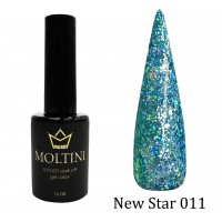 Гель-лак Moltini New Star 011, 12 ml