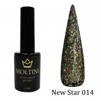 Гель-лак Moltini New Star 014, 12 ml
