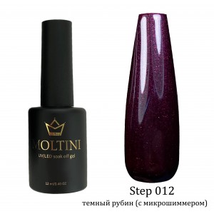 Гель-лак Moltini  Step 012, 12 ml