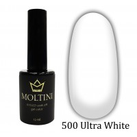 Гель-лак Moltini №500 Ultra White , 12 ml