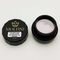 Гель-краска для тонких линий Moltini, белый 6 ml