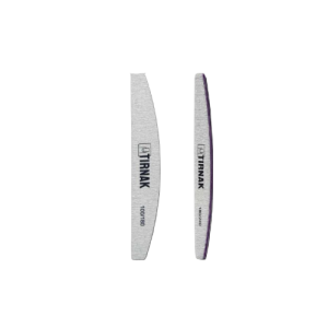 Пилочка полумесяц для ногтей (на вспененной основе) 100/180 (50шт) TIRNAK